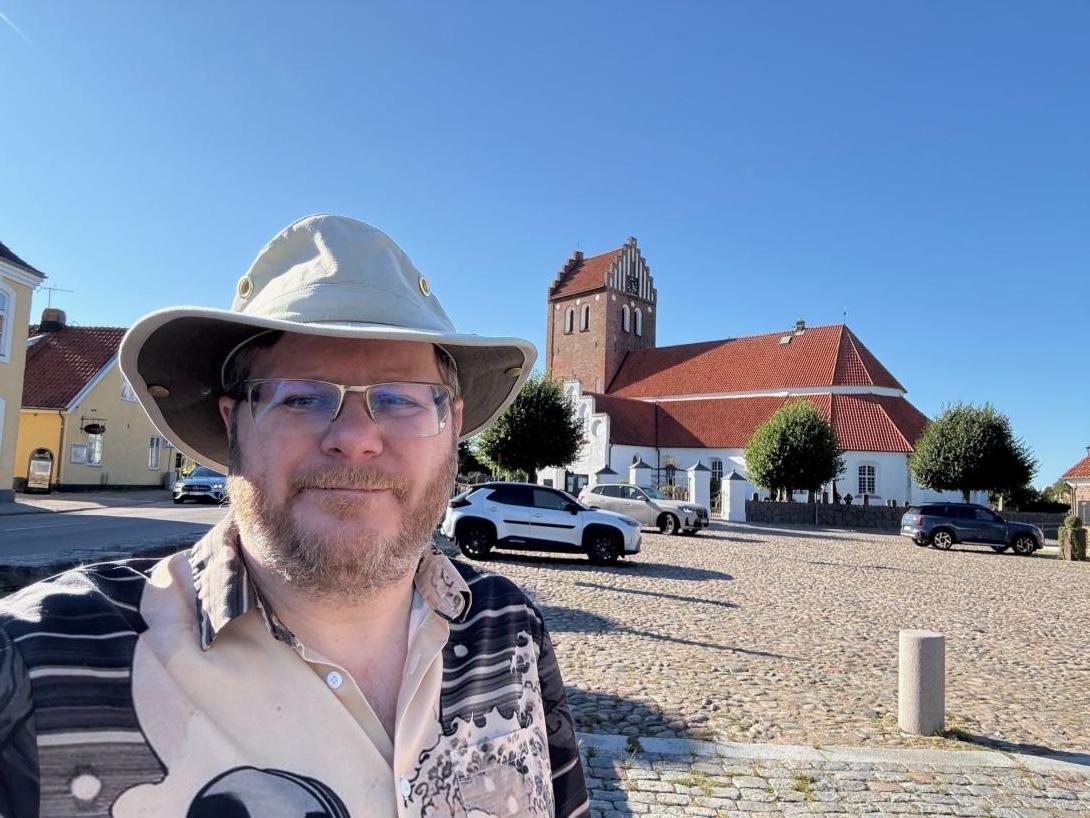 Me in front of the Church
