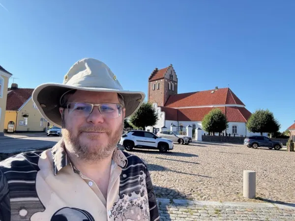 Me in front of the Church